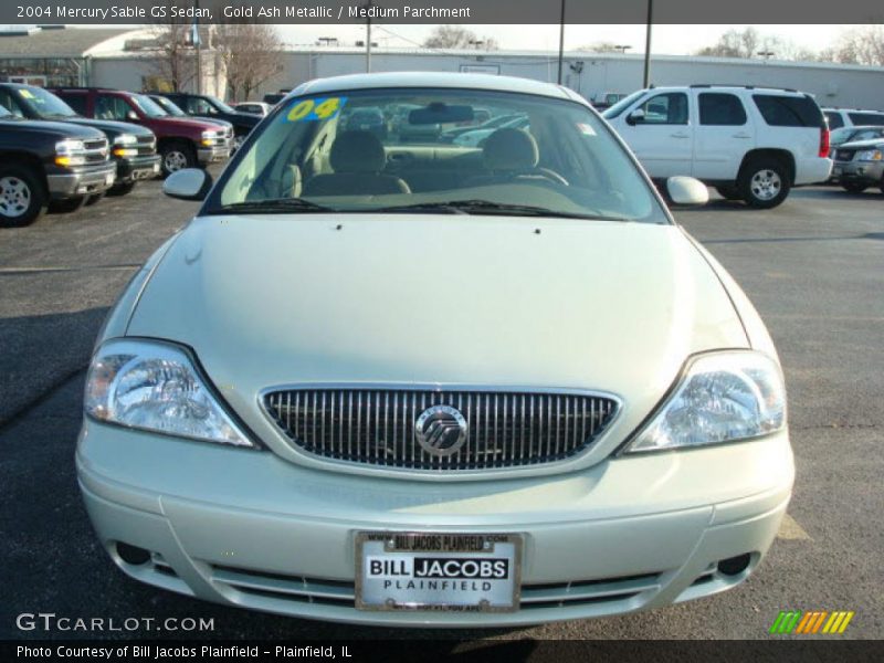 Gold Ash Metallic / Medium Parchment 2004 Mercury Sable GS Sedan