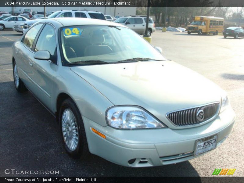Gold Ash Metallic / Medium Parchment 2004 Mercury Sable GS Sedan