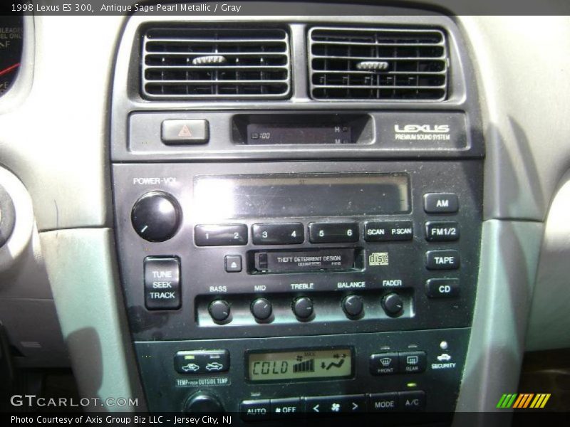 Antique Sage Pearl Metallic / Gray 1998 Lexus ES 300