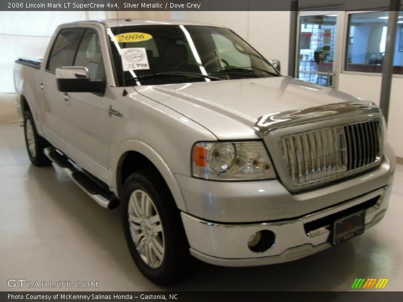 Silver Metallic / Dove Grey 2006 Lincoln Mark LT SuperCrew 4x4