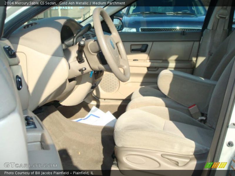 Gold Ash Metallic / Medium Parchment 2004 Mercury Sable GS Sedan