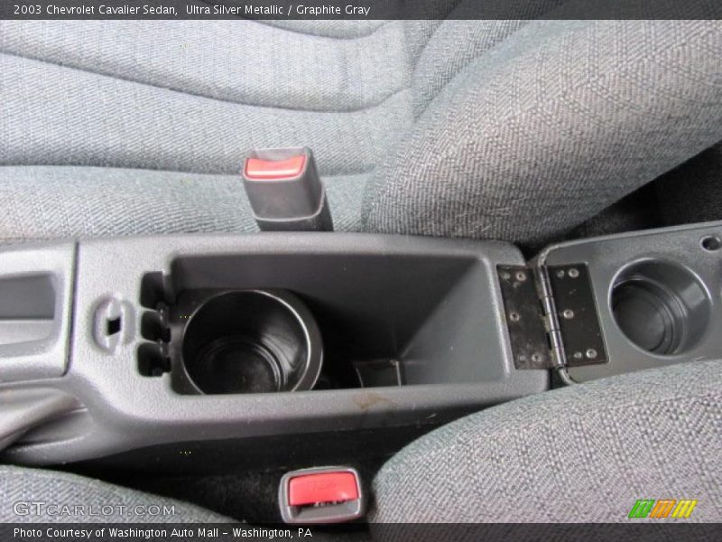 Ultra Silver Metallic / Graphite Gray 2003 Chevrolet Cavalier Sedan