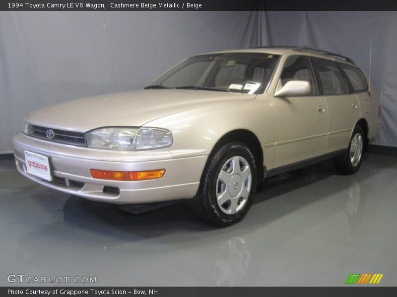 Cashmere Beige Metallic / Beige 1994 Toyota Camry LE V6 Wagon