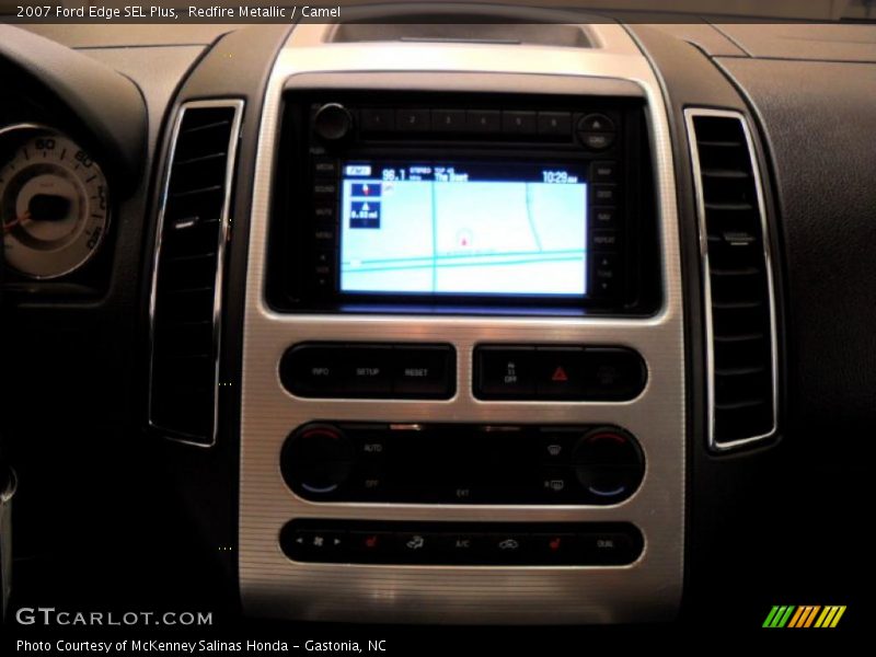 Redfire Metallic / Camel 2007 Ford Edge SEL Plus