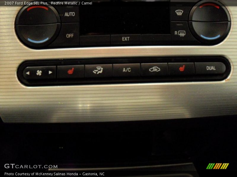 Redfire Metallic / Camel 2007 Ford Edge SEL Plus