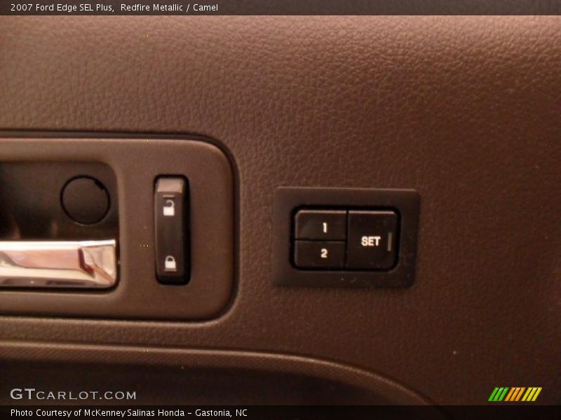 Redfire Metallic / Camel 2007 Ford Edge SEL Plus