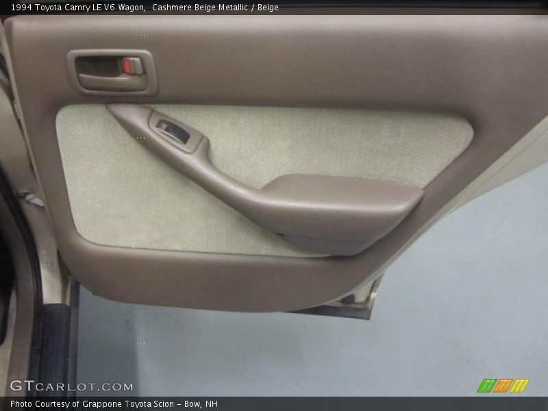Cashmere Beige Metallic / Beige 1994 Toyota Camry LE V6 Wagon