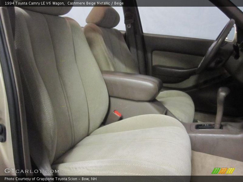 Cashmere Beige Metallic / Beige 1994 Toyota Camry LE V6 Wagon