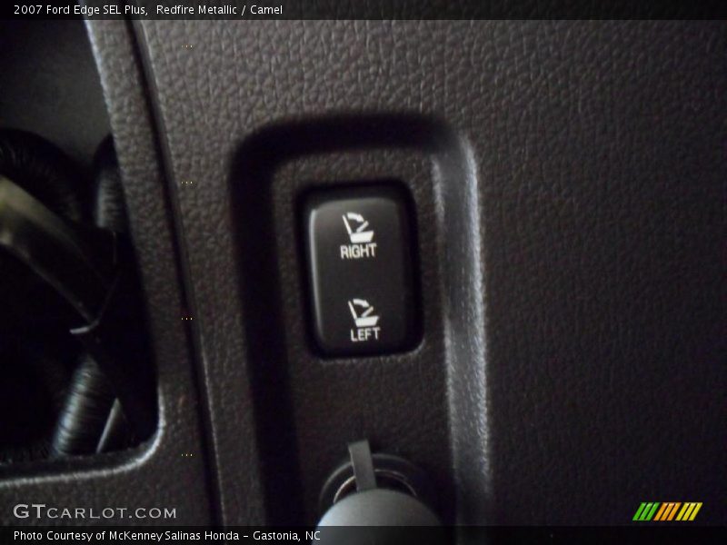 Redfire Metallic / Camel 2007 Ford Edge SEL Plus