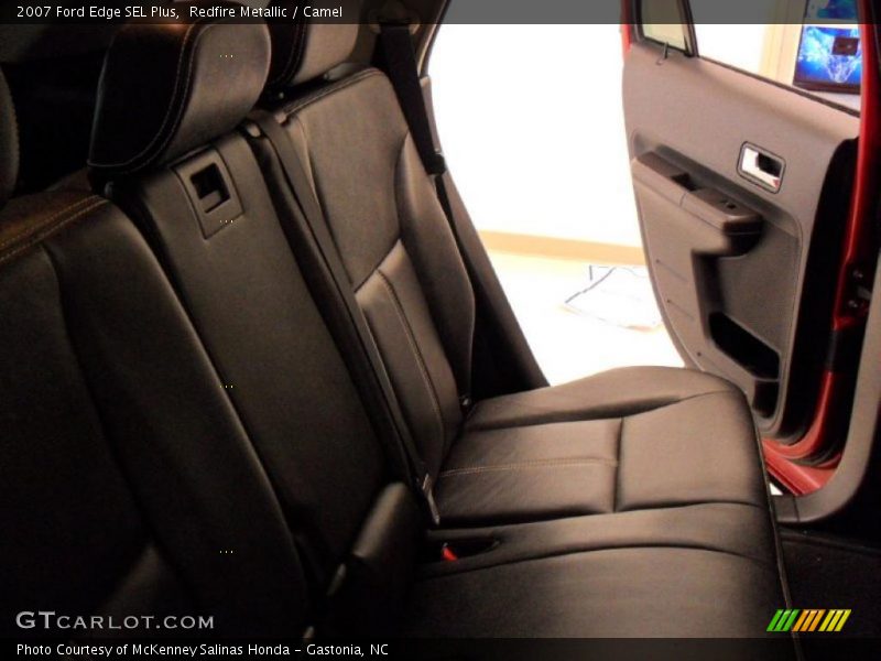 Redfire Metallic / Camel 2007 Ford Edge SEL Plus