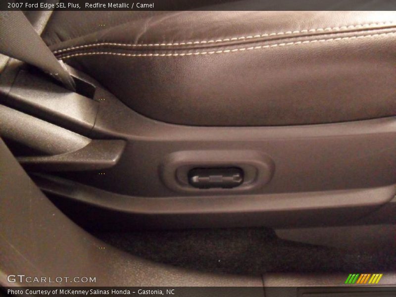 Redfire Metallic / Camel 2007 Ford Edge SEL Plus