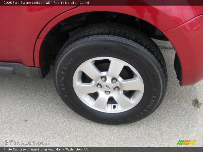 Redfire Metallic / Camel 2008 Ford Escape Limited 4WD