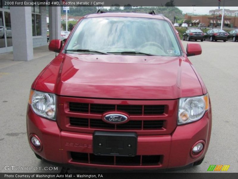 Redfire Metallic / Camel 2008 Ford Escape Limited 4WD
