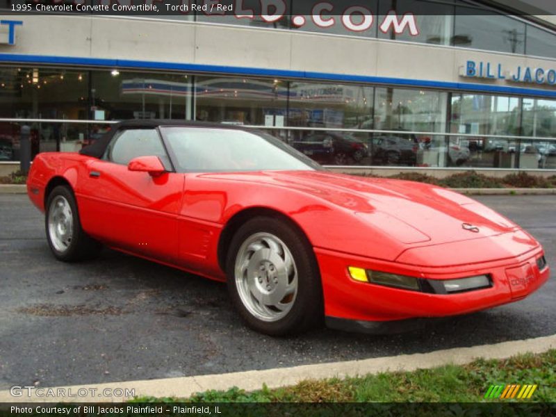 Torch Red / Red 1995 Chevrolet Corvette Convertible