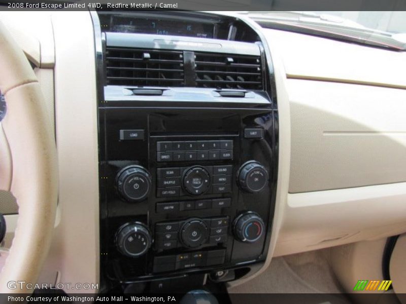 Redfire Metallic / Camel 2008 Ford Escape Limited 4WD