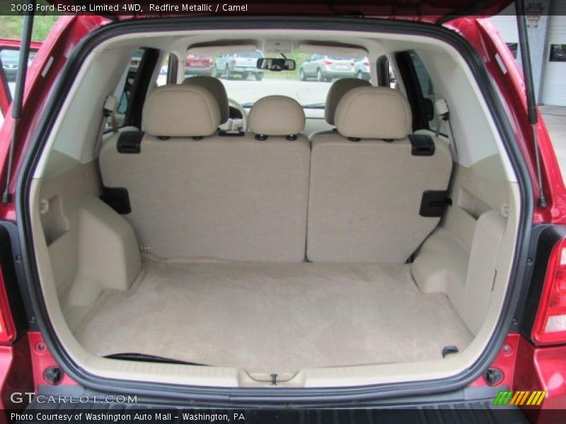 Redfire Metallic / Camel 2008 Ford Escape Limited 4WD