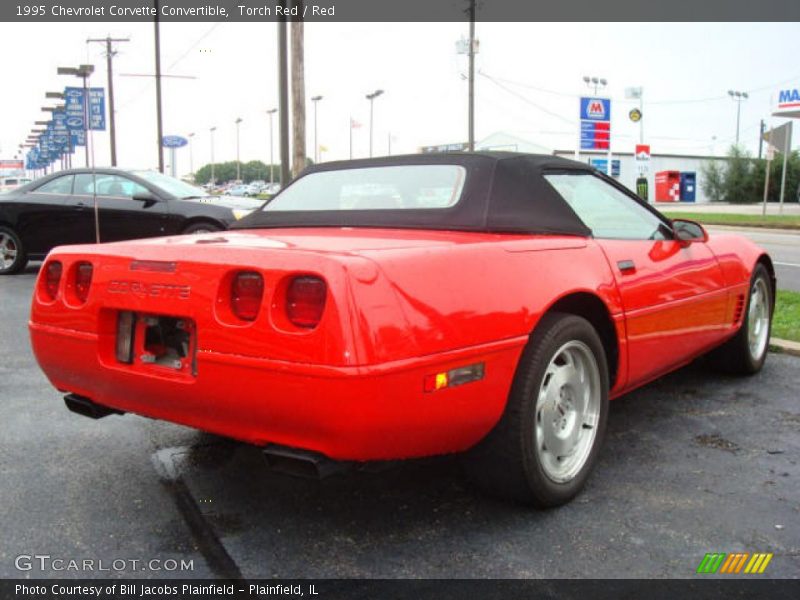 Torch Red / Red 1995 Chevrolet Corvette Convertible