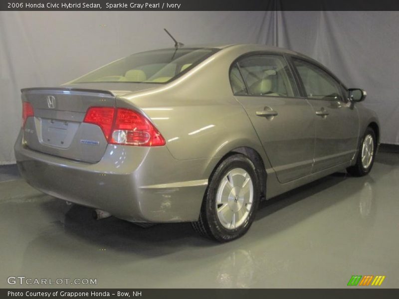 Sparkle Gray Pearl / Ivory 2006 Honda Civic Hybrid Sedan