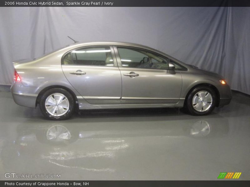 Sparkle Gray Pearl / Ivory 2006 Honda Civic Hybrid Sedan