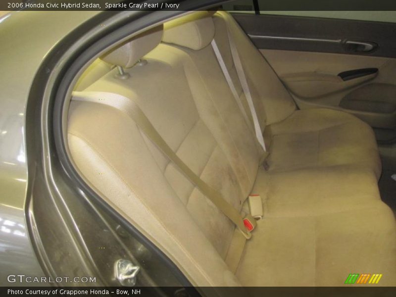 Sparkle Gray Pearl / Ivory 2006 Honda Civic Hybrid Sedan