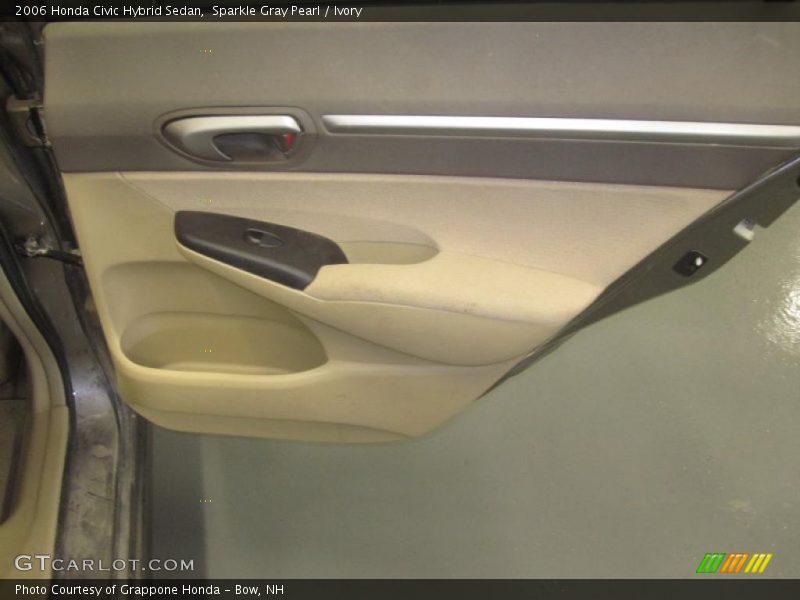 Sparkle Gray Pearl / Ivory 2006 Honda Civic Hybrid Sedan