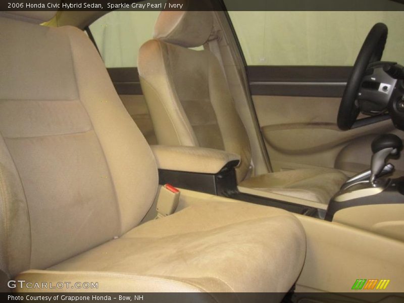 Sparkle Gray Pearl / Ivory 2006 Honda Civic Hybrid Sedan