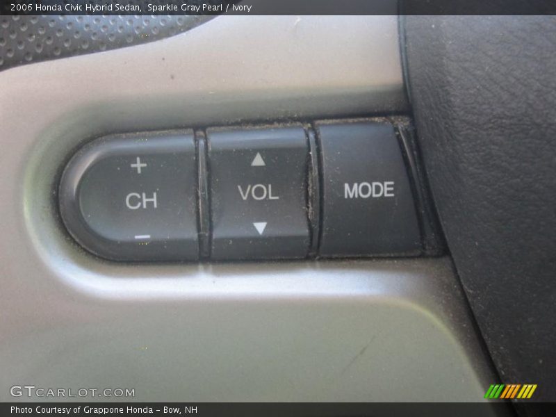 Sparkle Gray Pearl / Ivory 2006 Honda Civic Hybrid Sedan