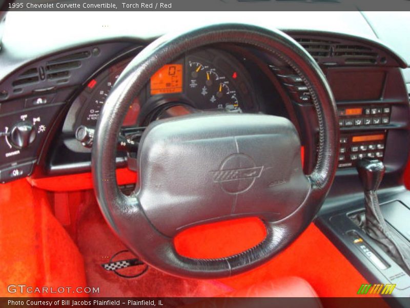 Torch Red / Red 1995 Chevrolet Corvette Convertible