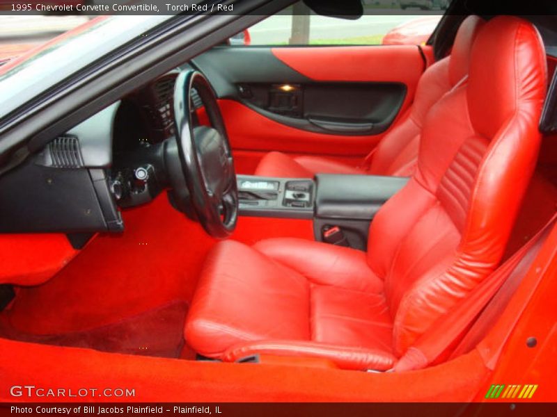 Torch Red / Red 1995 Chevrolet Corvette Convertible