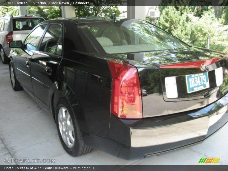 Black Raven / Cashmere 2007 Cadillac CTS Sedan