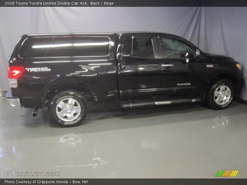 Black / Beige 2008 Toyota Tundra Limited Double Cab 4x4