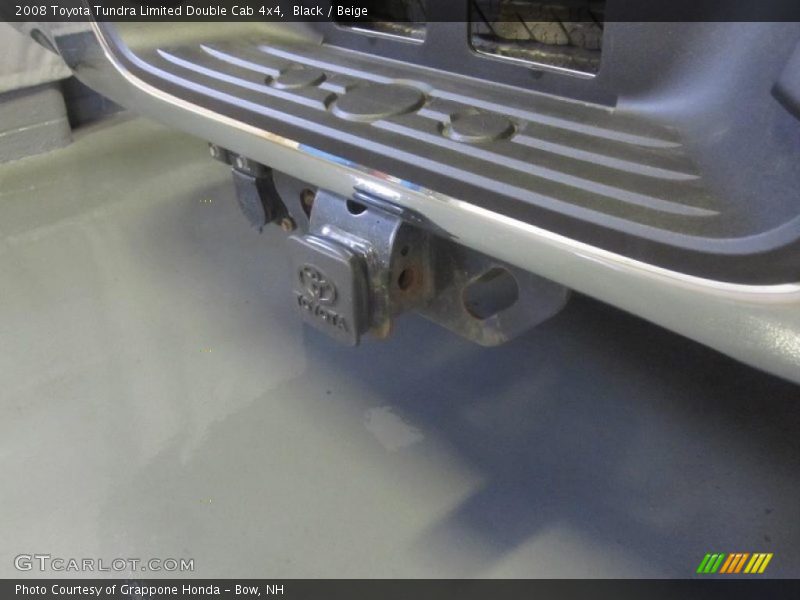 Black / Beige 2008 Toyota Tundra Limited Double Cab 4x4