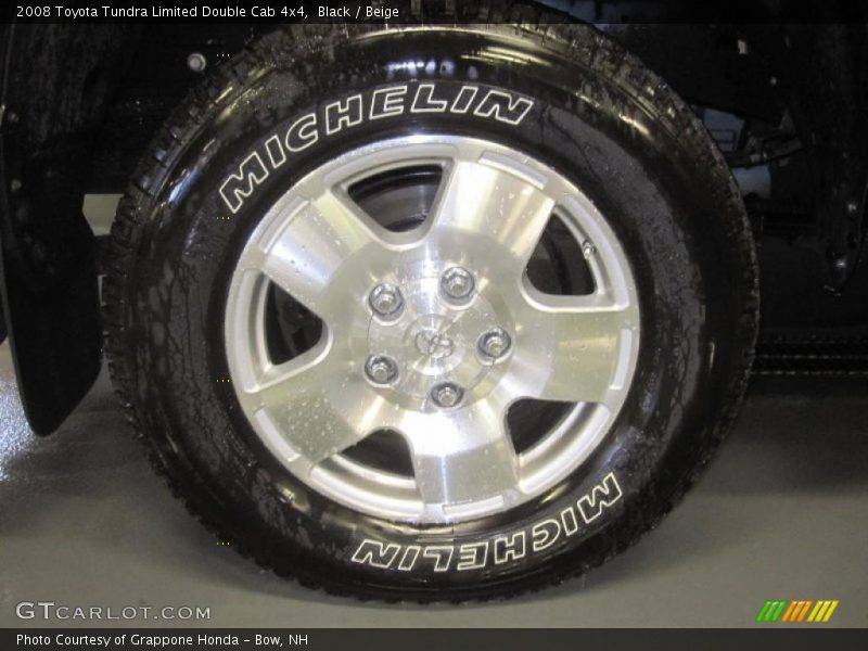 Black / Beige 2008 Toyota Tundra Limited Double Cab 4x4