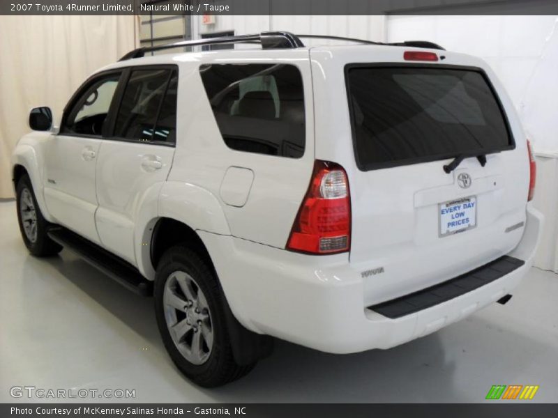 Natural White / Taupe 2007 Toyota 4Runner Limited