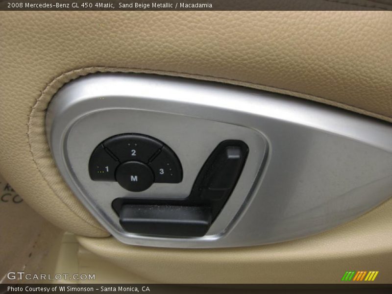 Sand Beige Metallic / Macadamia 2008 Mercedes-Benz GL 450 4Matic