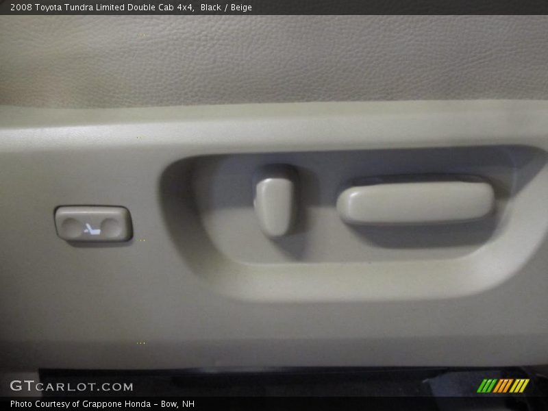 Black / Beige 2008 Toyota Tundra Limited Double Cab 4x4