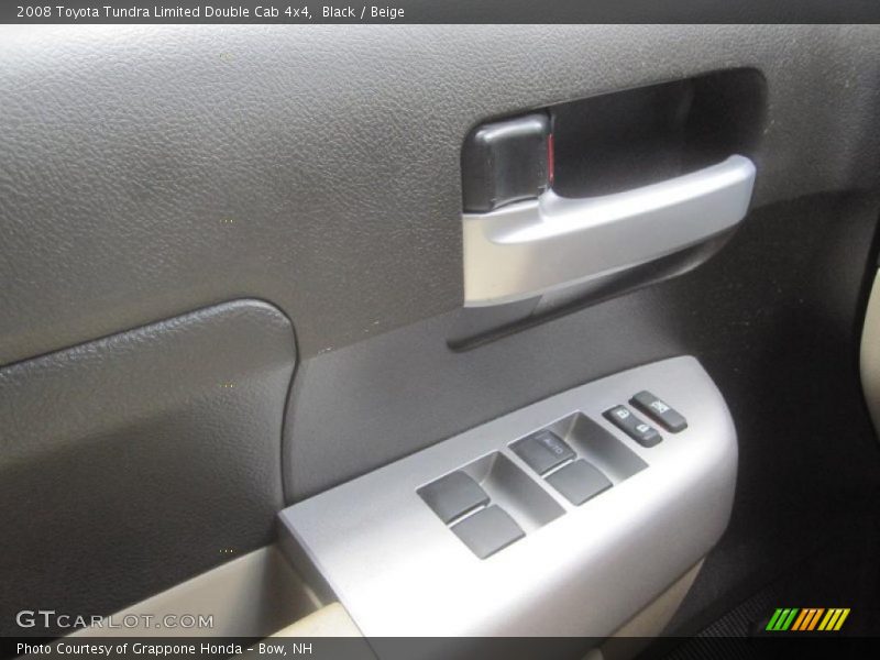 Black / Beige 2008 Toyota Tundra Limited Double Cab 4x4