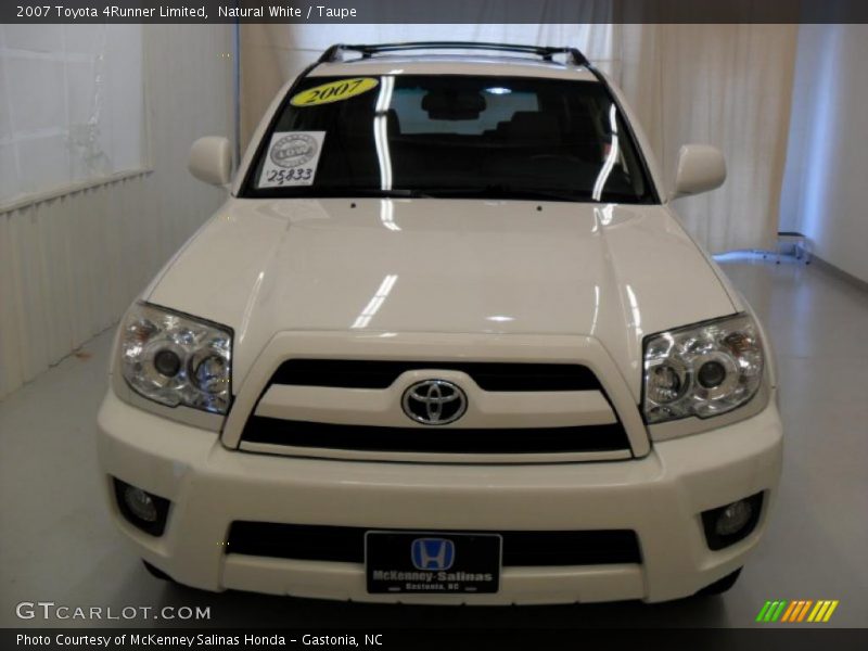 Natural White / Taupe 2007 Toyota 4Runner Limited