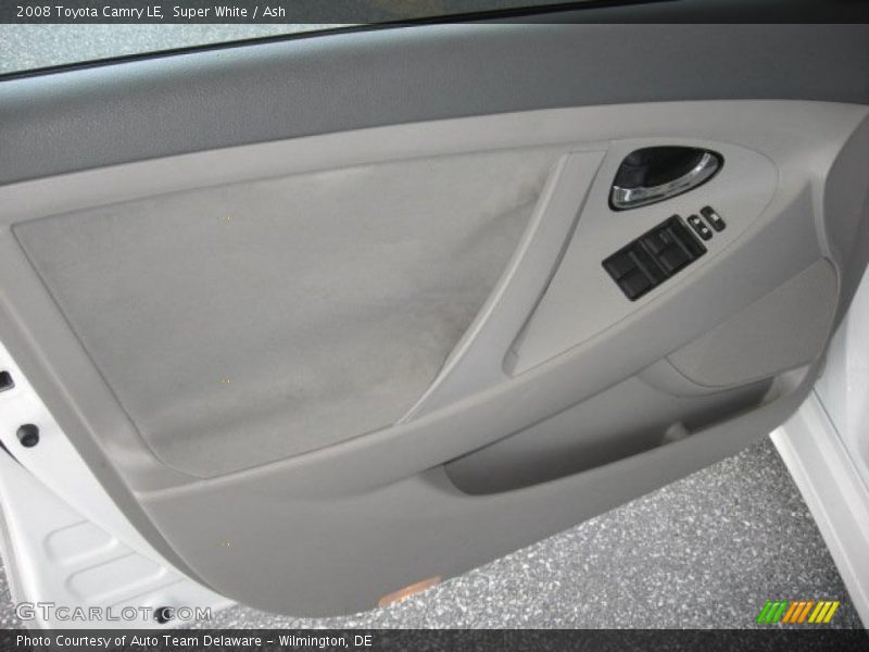 Super White / Ash 2008 Toyota Camry LE
