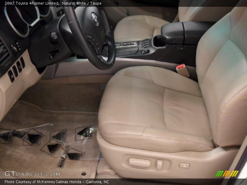 Natural White / Taupe 2007 Toyota 4Runner Limited