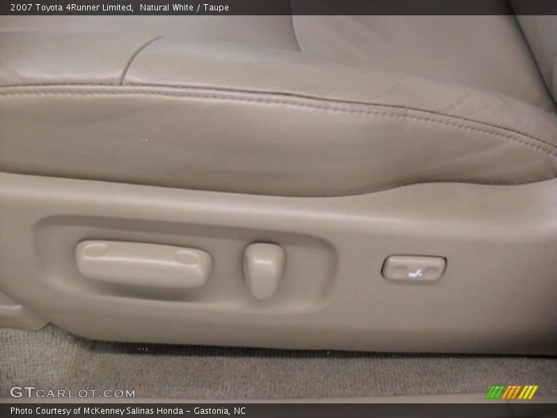 Natural White / Taupe 2007 Toyota 4Runner Limited