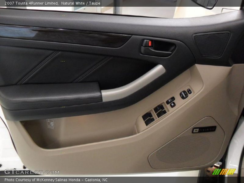 Natural White / Taupe 2007 Toyota 4Runner Limited