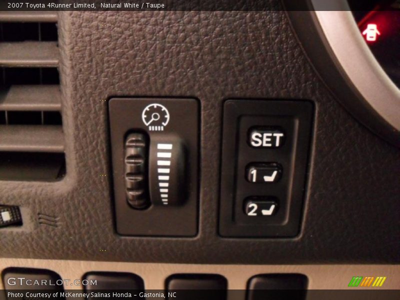 Natural White / Taupe 2007 Toyota 4Runner Limited