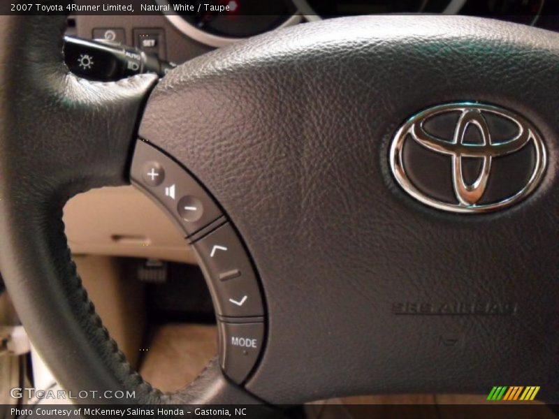 Natural White / Taupe 2007 Toyota 4Runner Limited