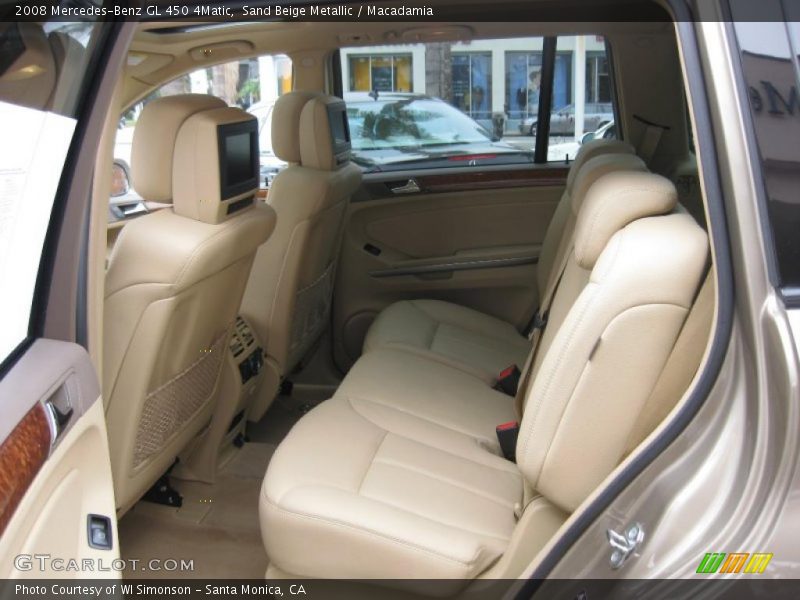 Sand Beige Metallic / Macadamia 2008 Mercedes-Benz GL 450 4Matic