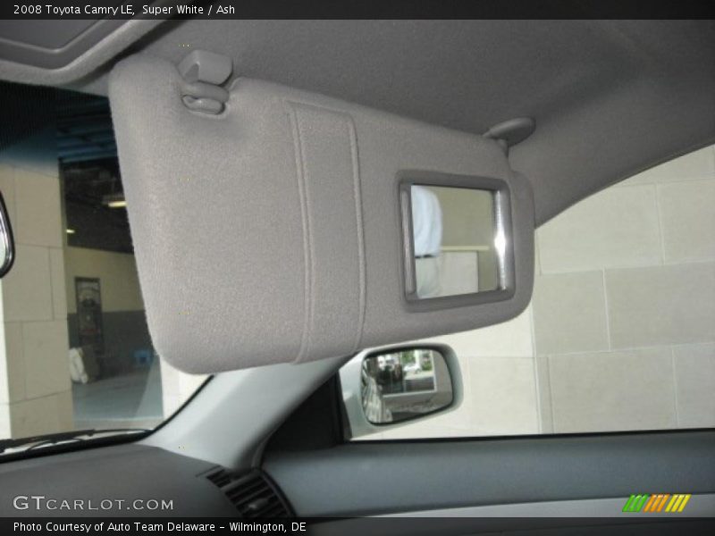 Super White / Ash 2008 Toyota Camry LE