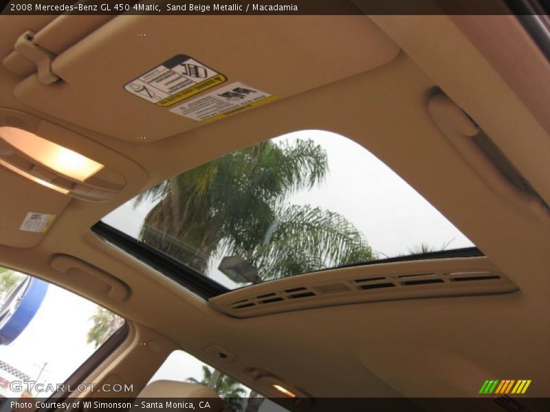 Sand Beige Metallic / Macadamia 2008 Mercedes-Benz GL 450 4Matic