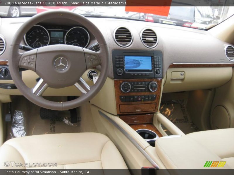 Sand Beige Metallic / Macadamia 2008 Mercedes-Benz GL 450 4Matic