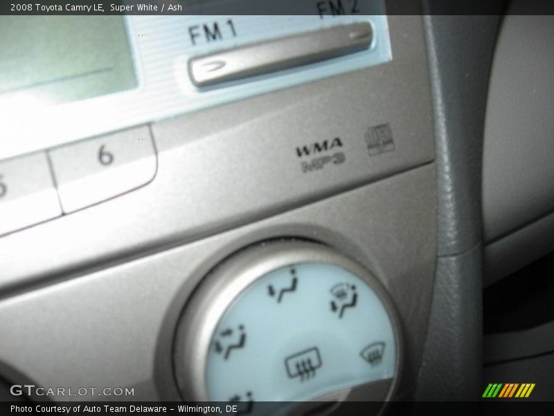 Super White / Ash 2008 Toyota Camry LE