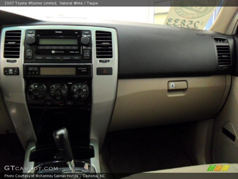 Natural White / Taupe 2007 Toyota 4Runner Limited